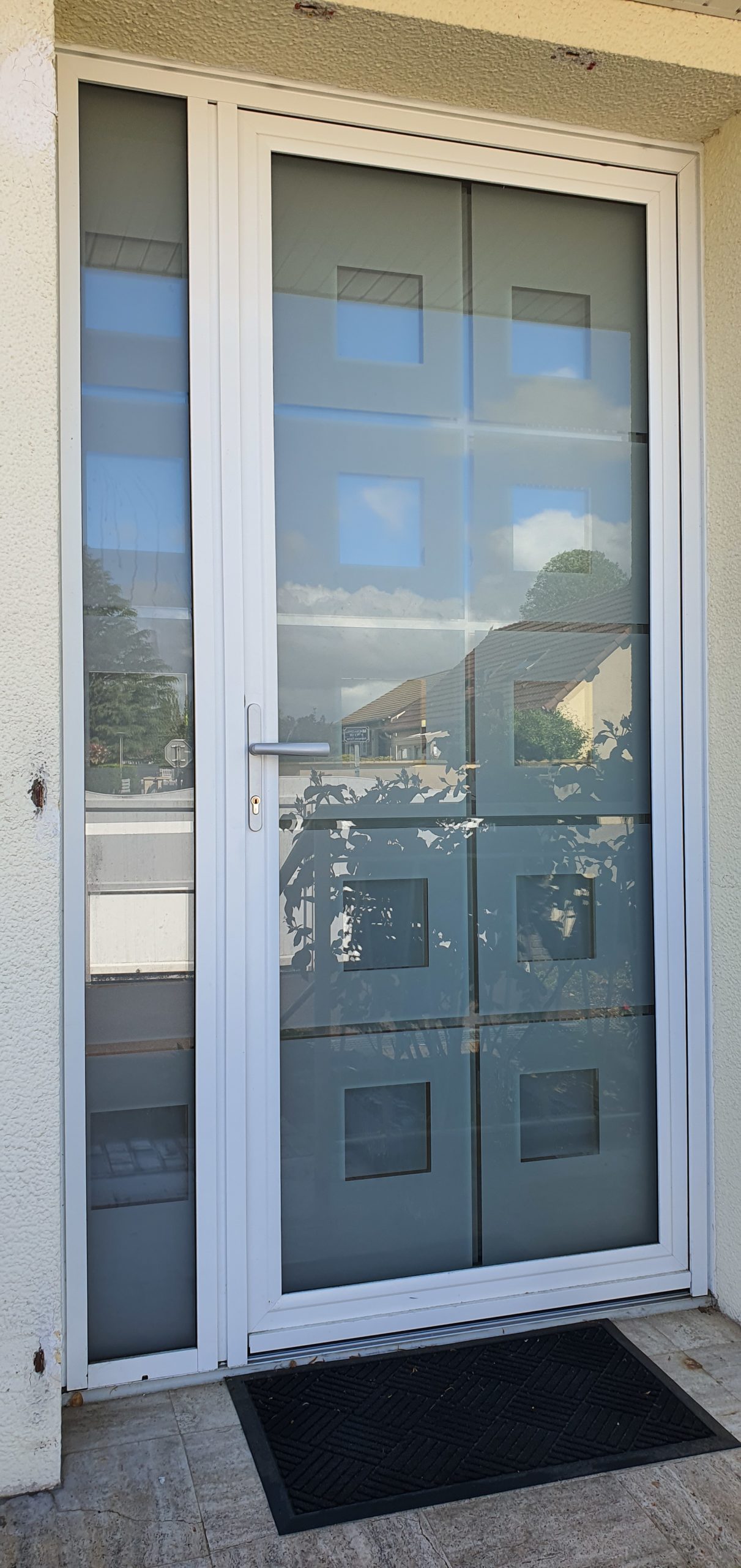 Porte d'entrée Aluminium - Menuiserie EGI