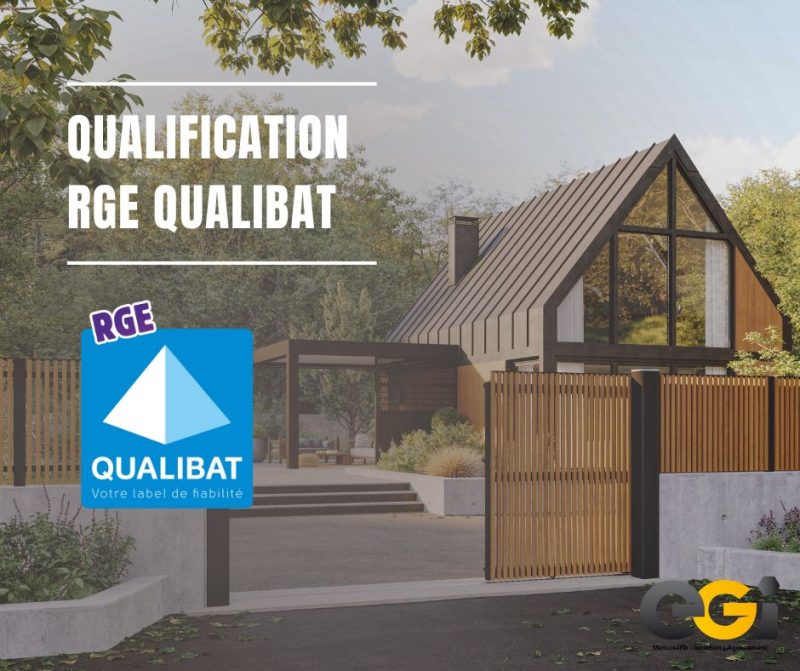Menuiserie EGI certifié RGE Qualibat