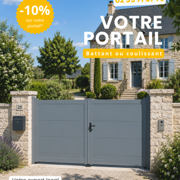 Le mois du portail chez Menuiserie EGI