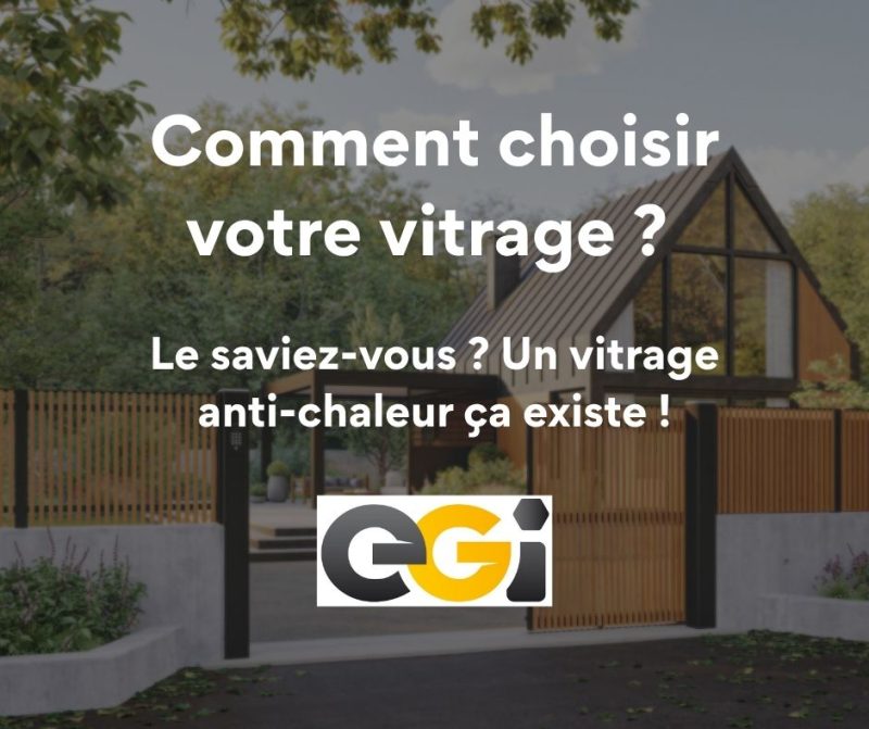 Fenêtre équipée d'un vitrage ECLAZ® installé par Menuiserie EGI à Rouen pour améliorer le confort d'été, limiter la chaleur et préserver la luminosité naturelle.